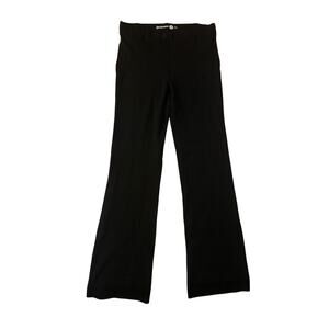 Betabrand Black Cropped Ankle Jumpsuit